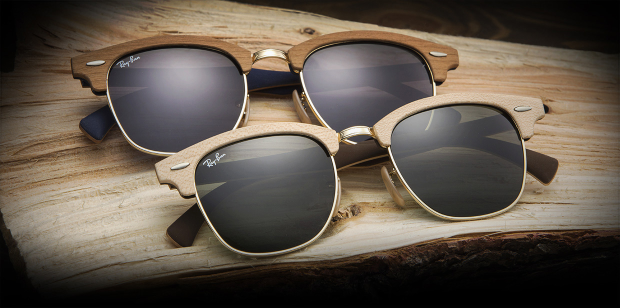 ✓ Ray-Ban Clubmaster Wood: la icónica de Madera reinventada