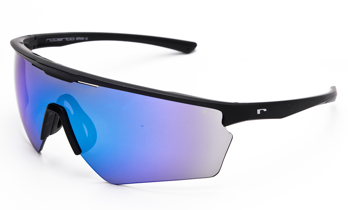 Pico tema Edad adulta Gafas de sol Roberto R-Series 4 Black Blue RS2304 para runners